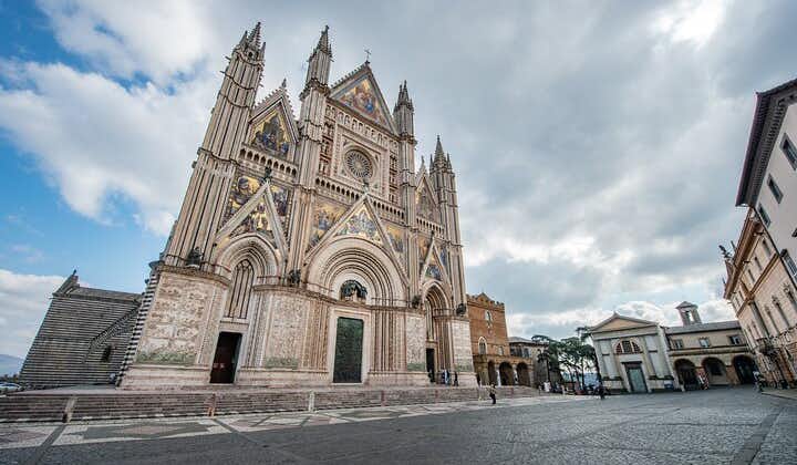 Visite privée d'Orvieto, y compris la célèbre cathédrale