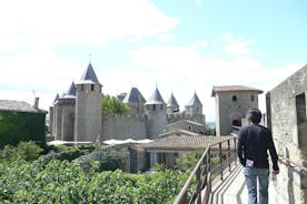Einkadagsferð: Lastours kastalar og Cité de Carcassonne. Frá Carcassonne.