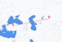 Loty z Kyzyłorda, Kazachstan do Ankary, Turcja