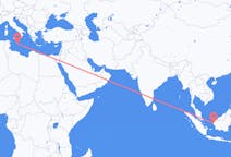 Flüge von Pontianak, Indonesien nach Valletta, Malta
