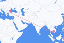 Flüge von Provinz Ca Mau, Vietnam nach Istanbul, die Türkei