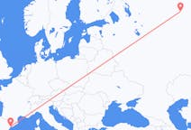 Flights from Syktyvkar, Russia to Reus, Spain