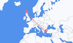 Flyrejser fra Kalymnos til Inverness
