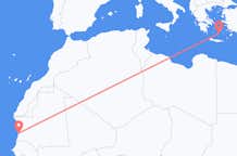 Flights from Nouakchott to Santorini
