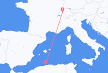 Flyg från Alger, Algeriet till Bern, Schweiz