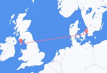 Flights from from Douglas to Copenhagen