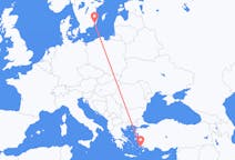 Flights from Kalmar, Sweden to Kos, Greece