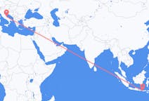 出发地 印度尼西亚出发地 普拉亚 (龙目岛)目的地 意大利佩斯卡拉的航班