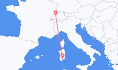 Flüge von Bern, die Schweiz nach Cagliari, Italien