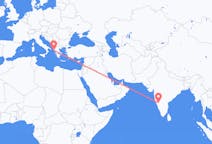 Рейсы из Хубли, Индия на Корфу, Греция