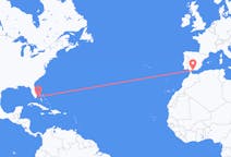 Flights from Bimini, the Bahamas to Málaga, Spain