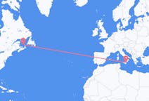Flights from Les Îles-de-la-Madeleine, Quebec, Canada to Catania, Italy