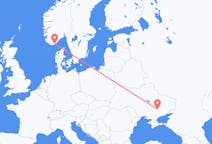 Flights from Zaporizhia, Ukraine to Kristiansand, Norway