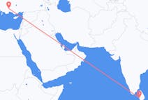 Flights from Colombo, Sri Lanka to Isparta, Turkey