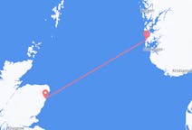 Flyg från Aberdeen, Skottland till Haugesund, Norge