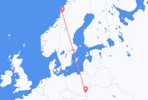 ตั๋วเครื่องบินจากเมืองMosjøenไปยังเมืองเชชูฟ