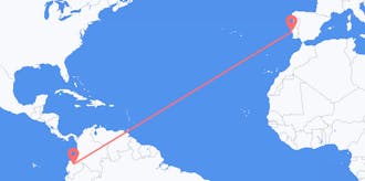 Flyreiser fra Ecuador til Portugal