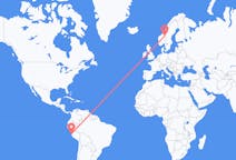 Flights from Lima, Peru to Røros, Norway