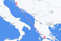 크로아티아 자다르에서 출발해 그리스 파트라스에게(으)로 가는 항공편
