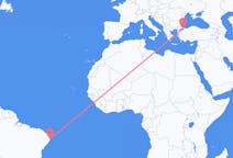 Flights from Recife, Brazil to Istanbul, Turkey