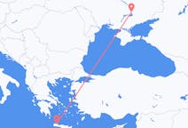 Flyg från Zaporizhia, Ukraina till Chania, Grekland