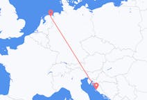 Flights from Zadar, Croatia to Groningen, the Netherlands
