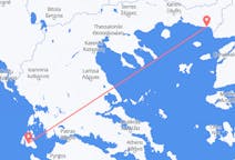 Flyreiser fra Kefallinia, Hellas til Alexandroupolis, Hellas