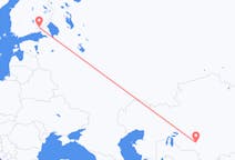 Flights from Kyzylorda, Kazakhstan to Lappeenranta, Finland