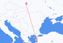 Flüge von Mytilini, Griechenland nach Rzeszów, Polen