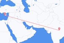 Flüge von Jabalpur, Indien nach Paphos, Zypern