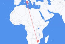 Flyreiser fra Skukuza, Sør-Afrika til Palermo, Italia