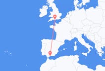 Flyreiser fra Málaga, Spania til Bournemouth, England