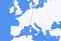 Flights from Biskra to Copenhagen