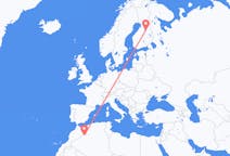 Flights from Béchar, Algeria to Kajaani, Finland