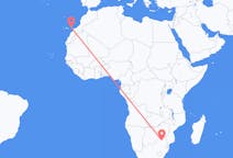Flyrejser fra Polokwane, Limpopo, Sydafrika til Ajuy, Spanien