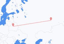 Vols de Minsk, Biélorussie pour Ekaterinbourg, Russie