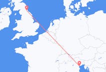 Flyrejser fra Durham, England, England til Venedig, Italien