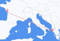 Flights from La Rochelle, France to Corfu, Greece