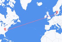 Flyrejser fra Charlotte til Angelholm