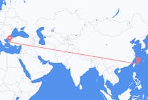 Flyrejser fra Ishigaki, Okinawa, Japan til Izmir, Tyrkiet