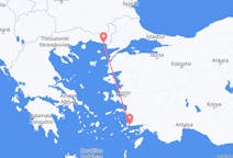 Vluchten van Bodrum naar Alexandroupolis