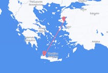 ギリシャのから ミティリーニ、ギリシャのへ ハニアフライト