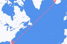 Loty z Fort Lauderdale, Stany Zjednoczone do Reykjaviku, Islandia