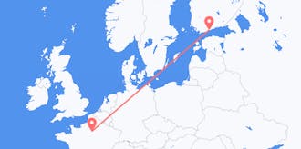 Flyreiser fra Frankrike til Finland