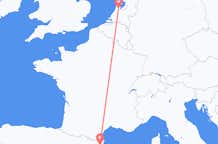 Flyreiser fra Girona, til Amsterdam