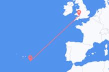 Flyg från Santa Maria, Kap Verde, Portugal till Cardiff, Wales