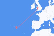 Flights from Santa Maria Island, Portugal to Cardiff, Wales