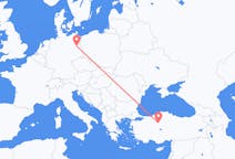 Flyreiser fra Berlin, Tyskland til Ankara, Tyrkia
