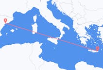 Flights from Sitia, Greece to Reus, Spain