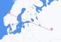 出发地 俄罗斯喀山目的地 挪威特隆赫姆的航班